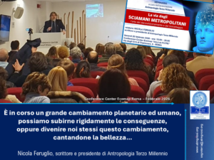Chi Siamo È in corso un grande cambiamento planetario ed umano... nicola feruglio seminario. la via degli sciamani metropolitani. 20 febbraio 2026 ecomap r